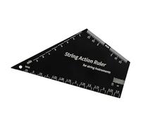 Uqezagpa Guitar String Action Gauge Playing Measurement Gauge PVC Texture Suitable for Professional and Amateur