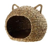 Uqezagpa Hammock Four Season Breathable House Bed for Cats Hanging Bed Small Animal Hamster Swing Indoor House Hammock for
