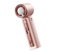 Uqezagpa Handheld Cooling Fan Featuring 90 Degree Foldable Design and Superconductor Icy Cooling Technology Neck Hanging USB