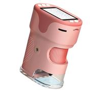 Uqezagpa Handheld Microscope Portable Designs Compact Microscope with 32G Memory & LED Light for Adults for Education &