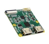 Uqezagpa HDTV To 2 Converter Board 4K@60Hz Input I2S Output Adapter Board Industrial Equipment For 5B/4B/3B/CM5 Accessories Sound Video Card