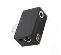 Uqezagpa Headphone Amplifiers Sound Converters 2.5mm 3.5mm 4.4mm Output Balanced Port Metal Housing Hifi Connectors Plugs &