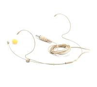 Uqezagpa Headset Headworn Microphone 3.5mm Thread Screw Lock Head Microphone Double Earhook Headworn Mic for Stage