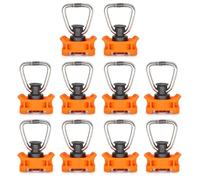 Uqezagpa Heavy Duty Lashing Rails Fitting With Return Spring For Airline Rails Motorhomes Rear Garages Trailer Transport Caravans Fixing Clamp