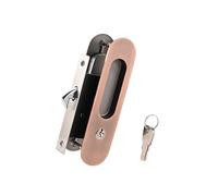 Uqezagpa Heavy Type Concealed Door Zincs Alloys Hardwares Thick Handles for Cabinets and Wardrobes Ergonomic Handle for Elderly