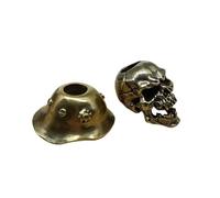 Uqezagpa Helmets Skull Soldier Shape Paracord Cord Beads Lanyard Beads Fashion Charm For Lanyard Keychains Pendants Parachute Cord Unique Designs
