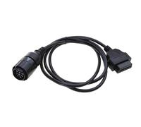 Uqezagpa High-performance Diagnostic Adapter Round 10 Pin Connector To 16Pin OBDII Cable For ICOMD Motorcycle Motorbike Vehicle Diagnostic Cable Adapter Motorcycle Scanner