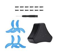 Uqezagpa High Performances Propellers Paddle Storage Case for Avata 2 Drones ABS Colorful Wing Fans Paddle