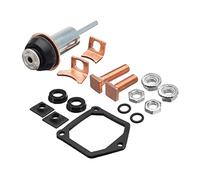 Uqezagpa Industrial Grade Starter Solenoid Rebuild Repair Set Plunger Spring Car Accessories Easy Installation For Auto Plunger Contacts