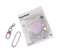 Uqezagpa Inspire 2inch Clear Card Display Book 32 Photo Capacity PVC Materials For Fan Student Portable Card Handbook