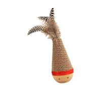 Uqezagpa Interactive Chaser Toy, Automatic Wobbly Moving Fun for Indoor Felines and Active Play Random Cats Rotating Chaser