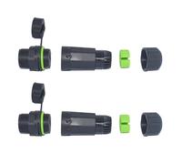 Uqezagpa IP68 USB3.1 Type C Female to Female Outdoor Waterproof Connector for Fast Data Transfer and Charging Application