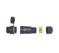 Uqezagpa IP68 USB3.1 Type C Female to Female Outdoor Waterproof Connector for Fast Data Transfer and Charging Application