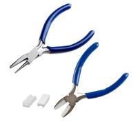 Uqezagpa Jewelry Making Split Rings Pliers Versatile Jewelry Pliers Practical Split Rings Opener for Crafting
