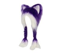 Uqezagpa Kitten Ears Cosplay Hat Furry Ear Cats Ear Hat For Daily Life Yoga Workout Sports Breathable For Outdoor Sports Cosplay