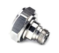 Uqezagpa L29 7/16 DIN Male Plug to Female Port Adapter Converters to 7/16 DIN Adapter for Communication Networking