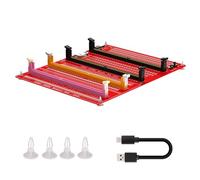 Uqezagpa Laptop/Desktop Memory Slot DDR3 DDR4 DDR5 Diagnostic Repair Test Card With LED Tester Troubleshoot Easily