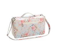 Uqezagpa Large Marker Organiser Carrying Case 120 Slot Marker Storage Bag with Shoulder Strap for Brush Pen Art Supply