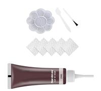 Uqezagpa Leather Repair Set With Accessories Repair Set Coloured Cream Gel For Couch And Jackets Advanced Leather Gel Scratch Kit