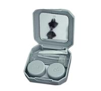 Uqezagpa Lenses Case and Removal Tool Compact Size Rubber Eye Lenses Inserter Easy Carry Applies Contacts Safely Portable Contacts