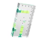 Uqezagpa Levels Tool with 90°/180° Levels Bubble Strong Magnetic Base Pocket Acrylic Check Bubble Levels Tool