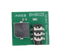 Uqezagpa Lightweight Morse Code Practice Tool Morse Trainer With LED Indicators Beepers For All Skill Code Training Keyer