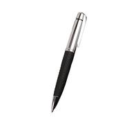 Uqezagpa Luxurious Metal Leather Ballpoint Pen Twist Action Ballpoint Pen Leather Signing Pen for Business Professional