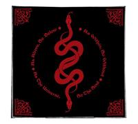 Uqezagpa Luxurious Velvets Tarots Tablecloth Tarots Card Reading Cloth Mystical Tablecloh For Home And Party Use Card Reading Accessories