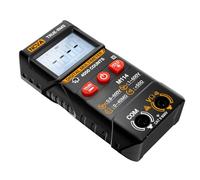 Uqezagpa M114 Digital Multimeter 4000 Counts Multifunction Voltages Tester with Flashlight Data Retention LCD Backlit