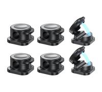 Uqezagpa Magnetic Cable Management Clip Desk Cord Organizers Adhesive Wire Holder for Nightstands