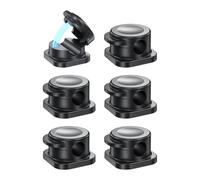 Uqezagpa Magnetic Cable Management Clip Desk Cord Organizers Adhesive Wire Holder for Nightstands