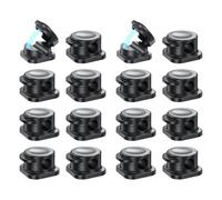 Uqezagpa Magnetic Cable Management Clip Desk Cord Organizers Adhesive Wire Holder for Nightstands