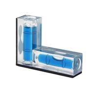 Uqezagpa Magnetic Horizontal Vertical Pocket Spirits Levels Household Pocket Levels Magnet Spirits Bubble Leveler