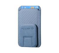 Uqezagpa Magnetic Phone Stand Card Holder Practical Multifunctional Phone Card Storage for Daily