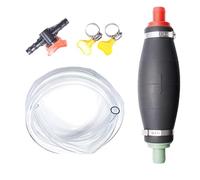 Uqezagpa Manual Siphon Hand Pumps For Petrol Fish Tanks High Flows Oil Transfer Pumps With Hose Portable Thickened Hose Manual Oil