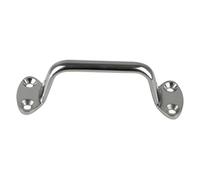 Uqezagpa Marine Steel 6" Handrail For Boats Comfortable Grab Handle Watercrafts Safe 50x150 For Secure Boats Yacht Grip Sailboats Grab