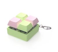 Uqezagpa Mechanical Keyboard Tester Switches Test Keychain Pendant With LED Light For Keyboard Switches Testing Stress Relief Toy Mechanical Tester