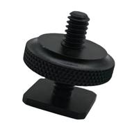 Uqezagpa Metal 1/4Inch Hot Shoe Mount Adapter Tripod Screw for DSLR Cameras Durability Construction Builts
