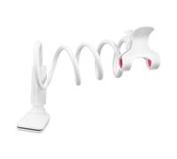 Uqezagpa Metal Arm Phone Holder For Bedside Table Desk Adjustable Clamp Stand For Mobile Device Screen 360 Degree Rotation Design Gooseneck Phone Holder Bed