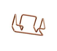 Uqezagpa Metal Business Card Organiser Desktop Card Storage Stand Iron Wire Business Display Rack Hold 70 Sheets For Office High Capacity Metal Stand For Meetings
