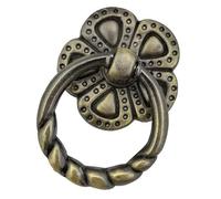 Uqezagpa Metal Mixture Single Hole Drawer Pull Cabinet Handle for Telecommute Organization Decorative Drawer Handle
