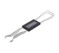 Uqezagpa Metal Shaft Puller Mechanical Keyboard For Keycap For Removal Tool Steel Keycaps With Anti-skidding White KeycapsMetal Keycap PullerKeycap DuckyKeycap KitRubber Keycaps Stand