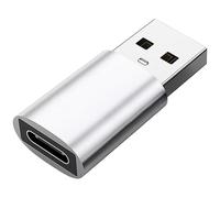 Uqezagpa Metal USB Ctype Female to USB3.0 Male Adapter 5Gbps Data Converters Adapter for Phone