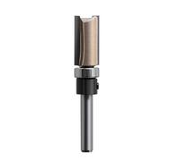 Uqezagpa Milling Cutter 1/4inch Handle Milling Cutter Copy Trimming Cutter Shank Top Bearing Flush Trim Pattern