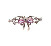 Uqezagpa Modern Bowknot Rings Date Jewelry Comfortable Rings Adjustable Alloy Texture Suitable For Trendy Youthful Women Friendship Bowknot Jewelry
