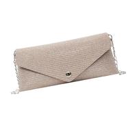 Uqezagpa Modern Miniature Shoulder Bag PU Leather Phone Holder With Chain Strap Crossbody Purse Compact Handbag For Shopping Trip Women's Purse