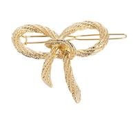 Uqezagpa Modern Twisted Bowknot Brooch Adornment Exquisite Lapel Pin Fashionable Dress Accessory for Daily Wear Dates