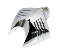 Uqezagpa Motorbike Modification Accessory Aluminum Horn Cover Motorcycle Horn Cover For XL883 1200 Cowbell Carburetor
