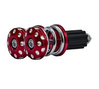 Uqezagpa Motorcycle Handlebar End Plugs With Spring Design For Enhanced Shock Absorption And Comfort Reduced Road Vibrations 2pcs Spring Design Ends
