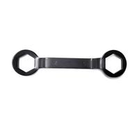 Uqezagpa Motorcycle Nut Removal Tool Black Double-Headed Clutch Nut Wrench Clutch Spanners Wrench